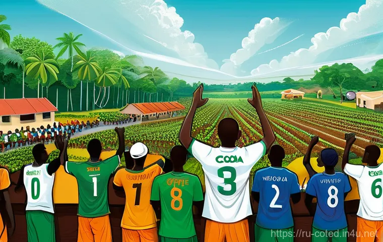 코트디부아르 내전 원인과 결과 - **Path to Reconciliation: Building Bridges**
    A vibrant, hopeful photograph capturing a national ...