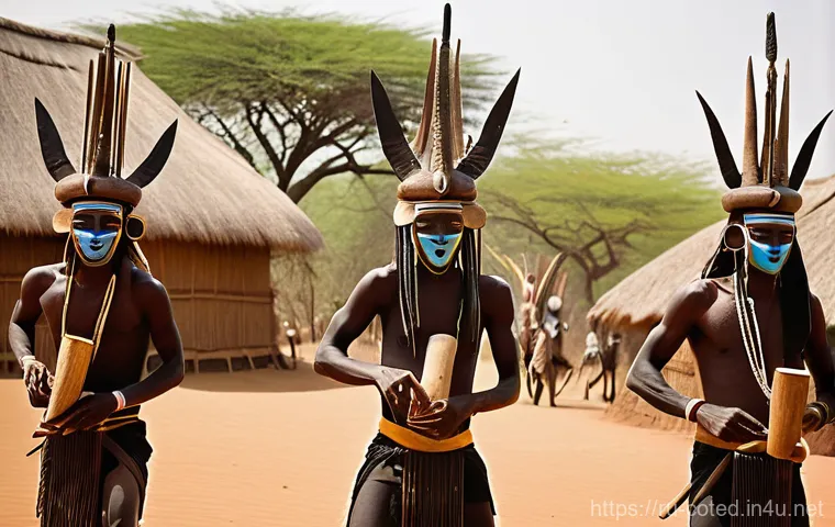 코트디부아르 세누포족 생활방식 - **Senufo Wood Carver (Koroba) in Village Setting:**
    A highly detailed, realistic image of a Senu...